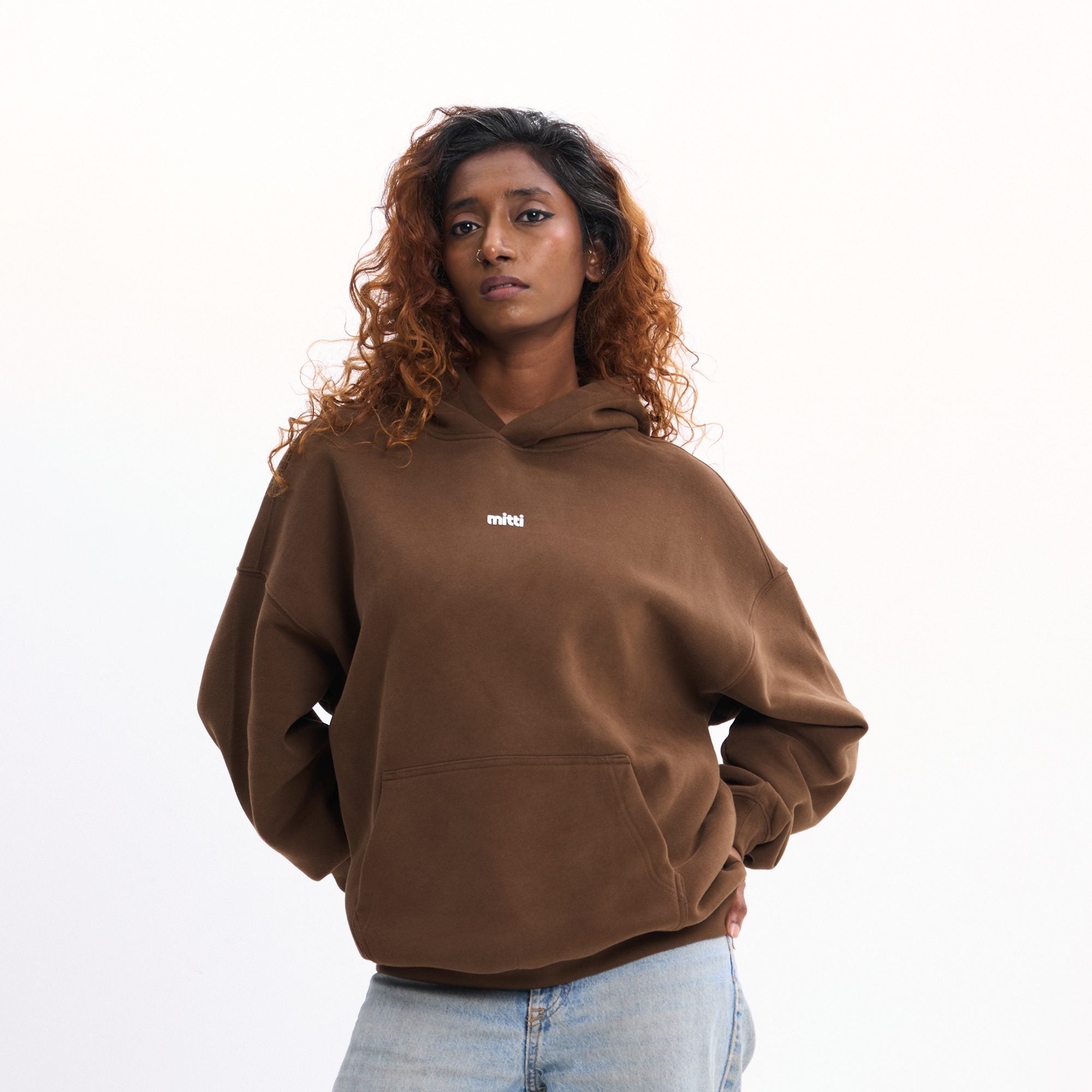 Brown Essential Hoodie – mitti