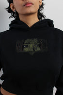 Nazar Women's cropped hoodie
