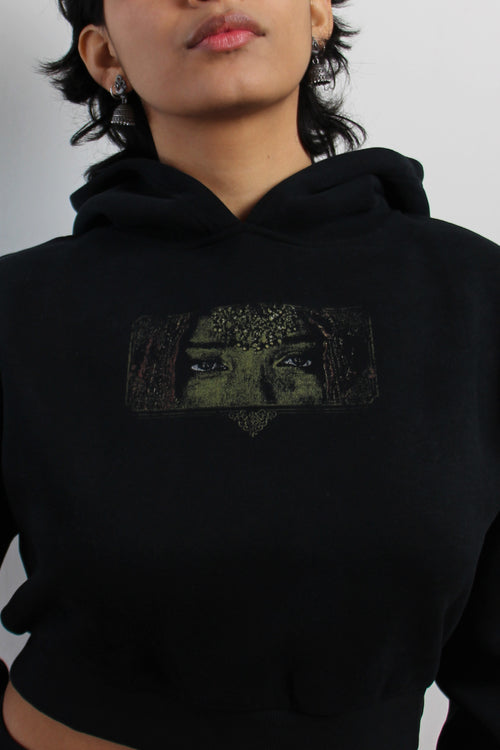 Nazar Women's cropped hoodie