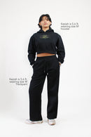 Women's Black Trackpant