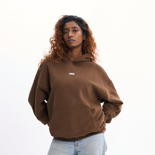 Brown Essential Hoodie