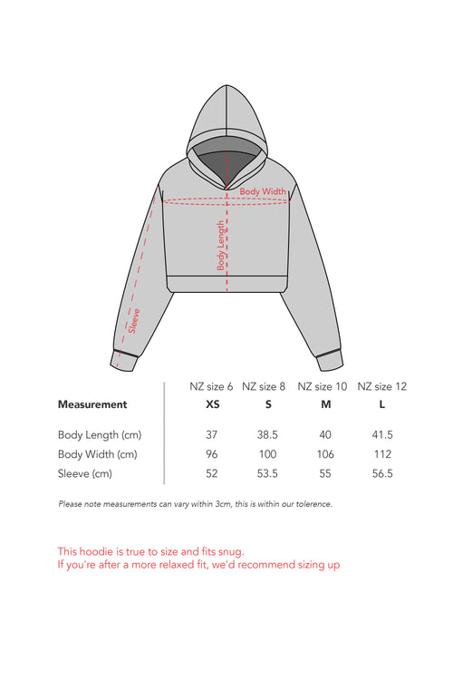 Nazar Women's cropped hoodie