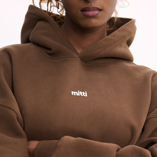 Brown Essential Hoodie
