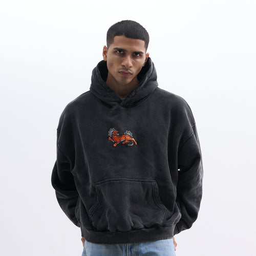 Puli (Tiger) Embroidered hoodie