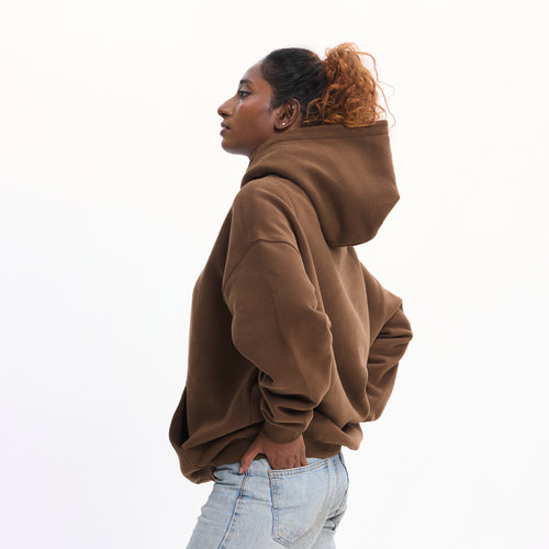 Brown Essential Hoodie