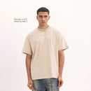 Oversized Beige Tee