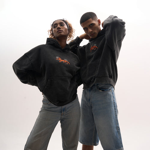 Puli (Tiger) Embroidered hoodie