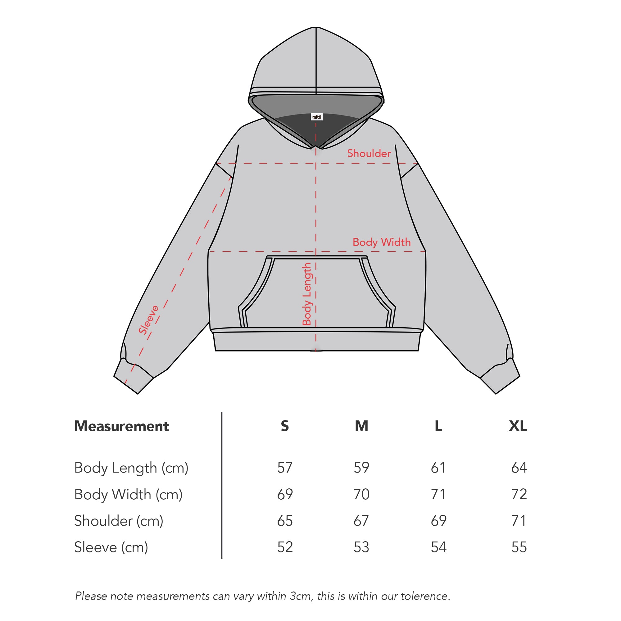 Puli (Tiger) Embroidered hoodie