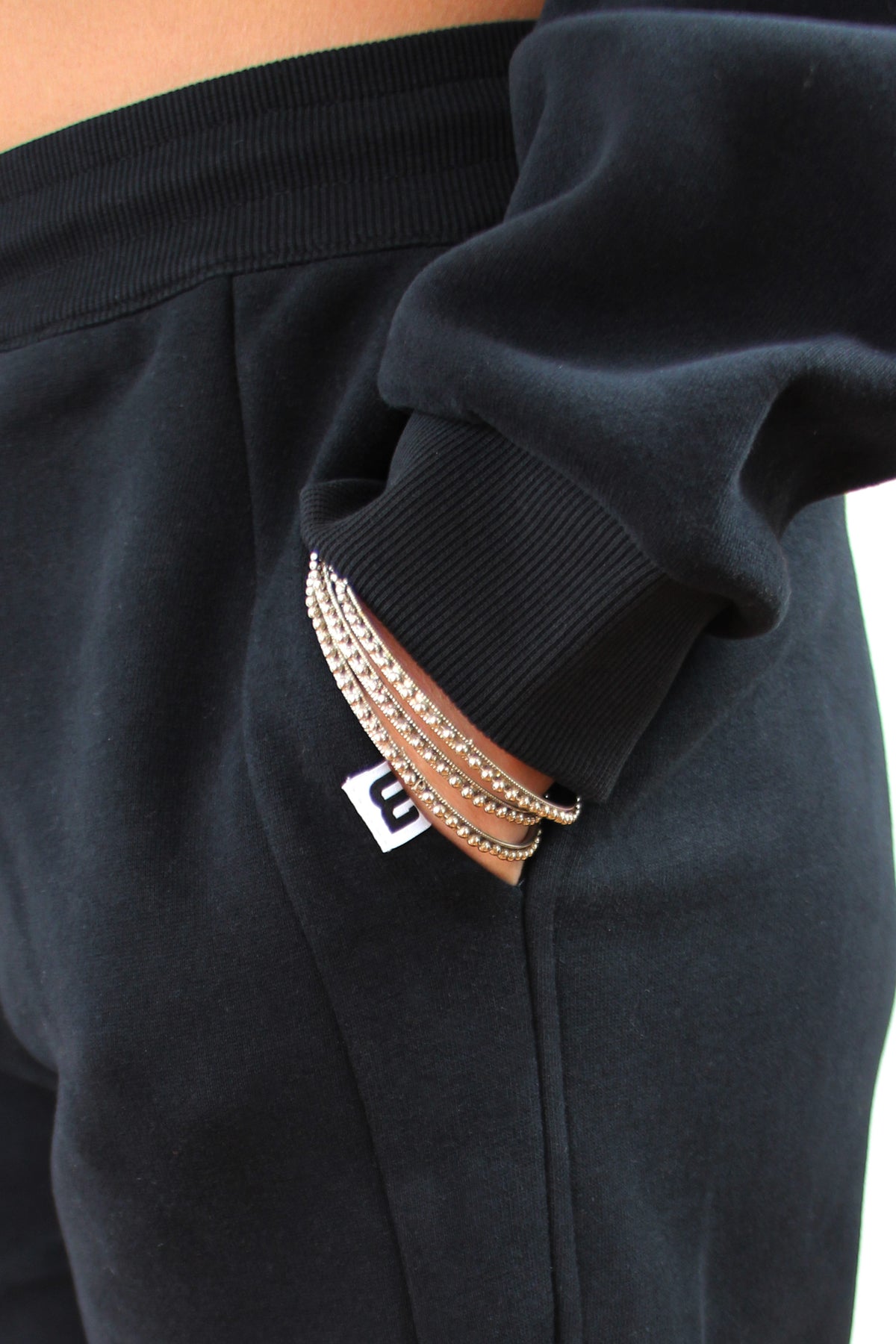 Women's Black Trackpant