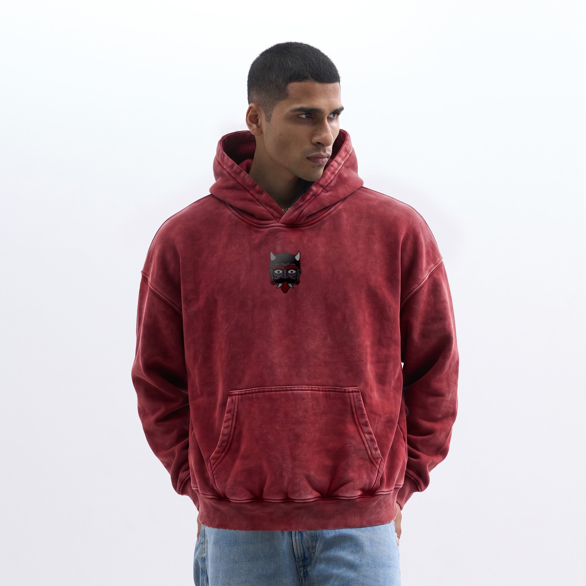 Nazar Battu Embroidered Hoodie