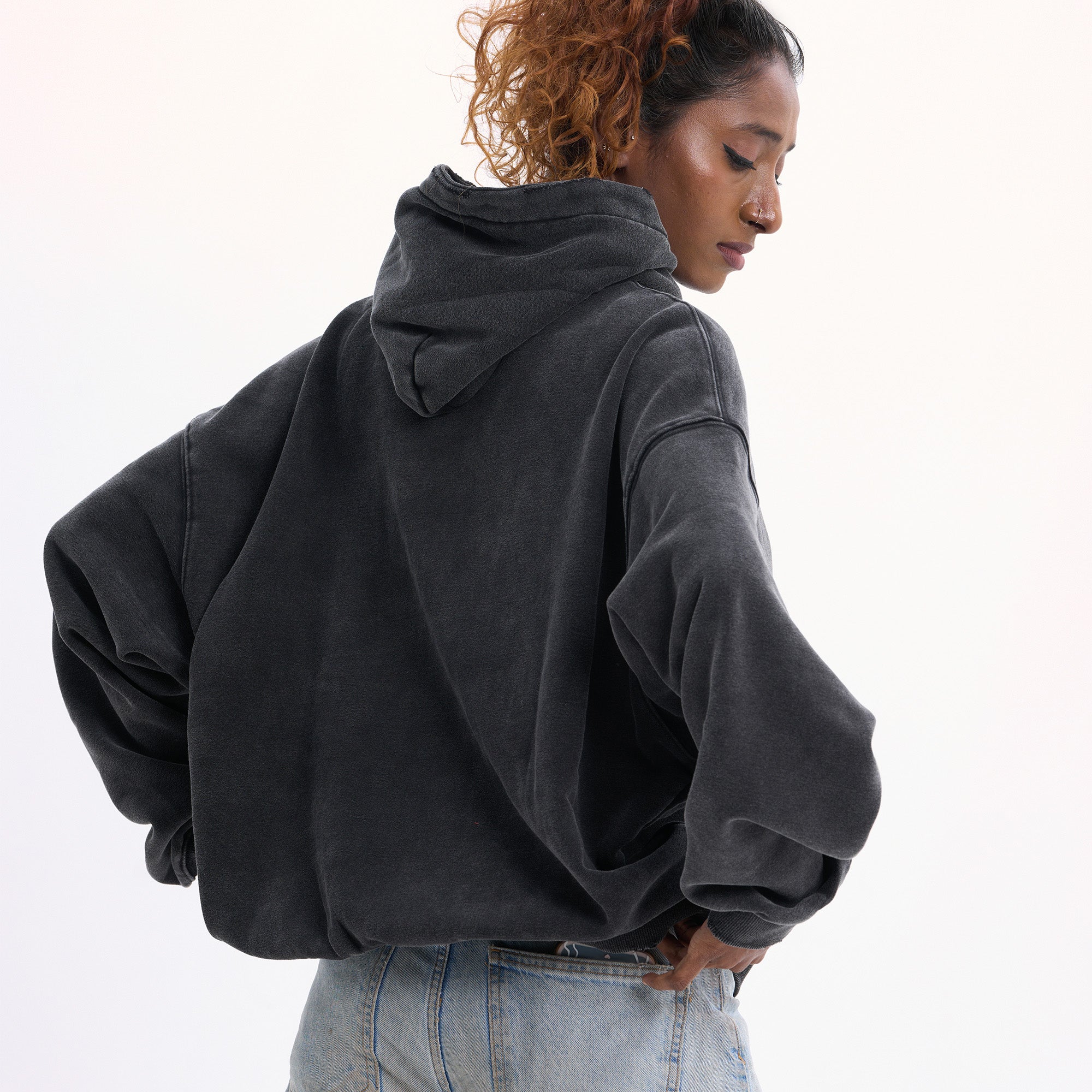 Puli (Tiger) Embroidered hoodie