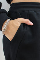 Women's Black Trackpant