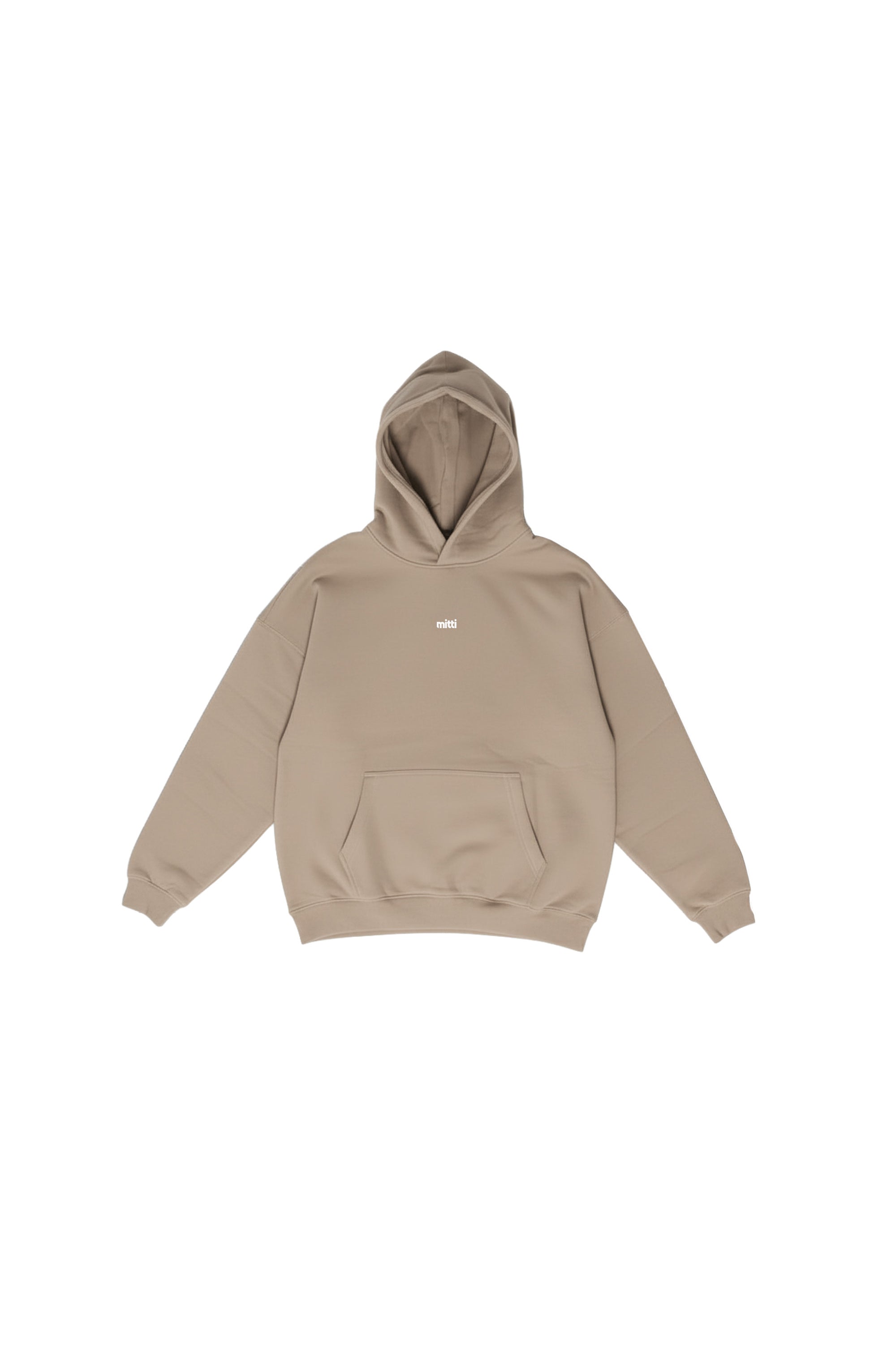 Beige Essential Hoodie