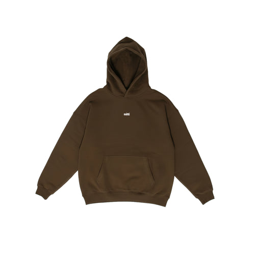 Brown Essential Hoodie