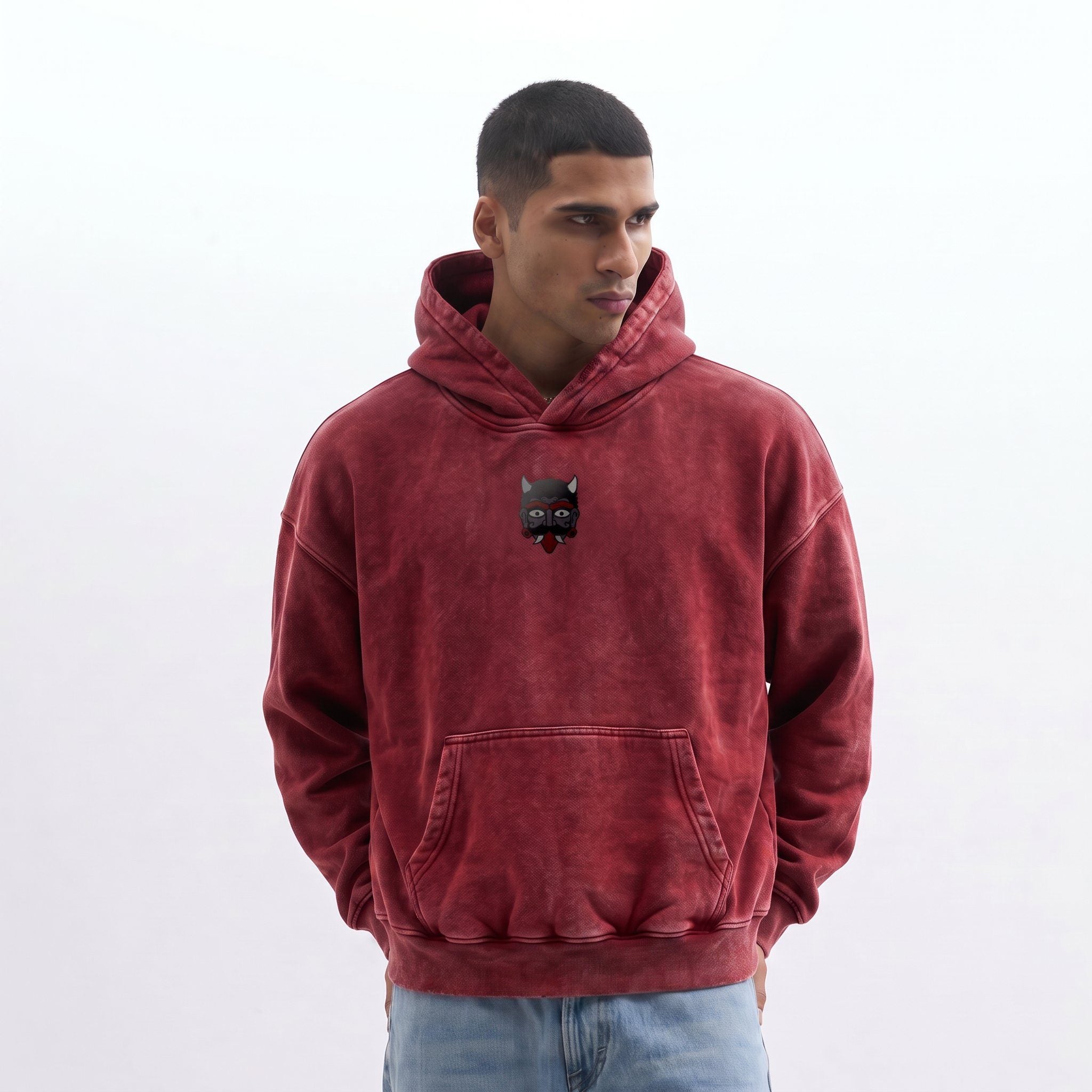 Nazar Battu Embroidered Hoodie